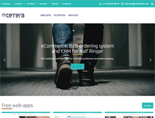 Tablet Screenshot of ceteralabs.com
